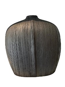 Vaso Decorativo Ceramica Preto