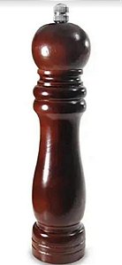 Moedor De Sal E Pimenta Em Madeira 17 Cm Brown Marrom