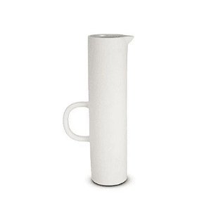 Vaso Cerâmica Alça Off White G 45,5cm mart 17376