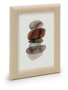 Porta-Retrato Em Linho - 15x20cm