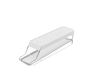 Organizador De Ovos 7 unid Roll Clear Fresh 8 x 33 x 7,5cm OU