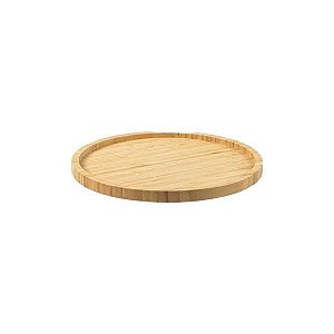 Organizador Giratório Baixo  Bambu Keep 25cm Ou