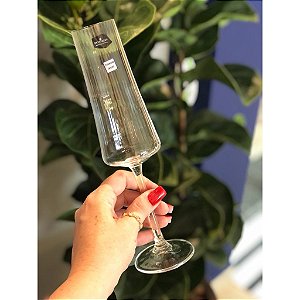 Cj  6 Taças o/ Champanhe Xtra Optic em Cristal Ecológico 210ml Bohemia