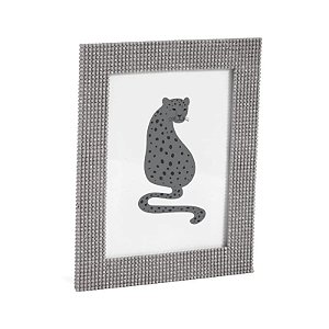 Porta  Retrato em Poliresina  15X20 Cinza Mart