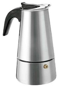 Cafeteira Italiana In 6 Xícaras Inox 300ml