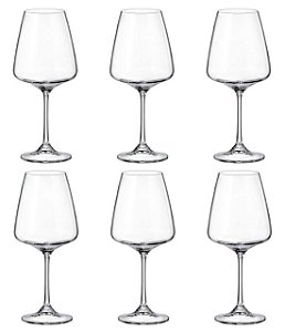 Cj 6 Taças Vinho Corvus 450ml