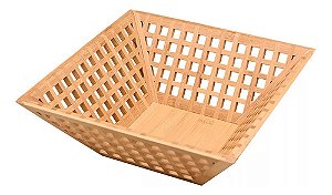 Fruteira Vazada de Bambu
