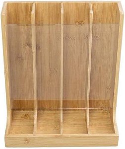 Porta Cápsulas Universal Vertical de Bambu - Oikos