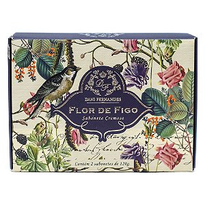 Sabonete em Barra Flor de Figo Kit com 2 und