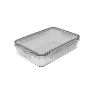 Pote Organizador De Geladeira Click Retangular - 870 ml