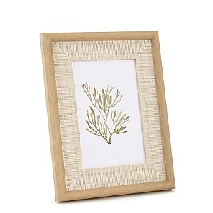 Porta Retrato em Poliestireno e Vidro - 10x15cm