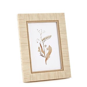 Porta Retrato em Poliestireno e Vidro - 10x15cm