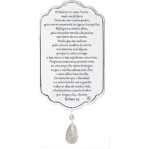 Móbile de Parede Salmo 23 24,5x14,5