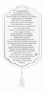 Móbile de Parede Salmo 91 24,5x14,5