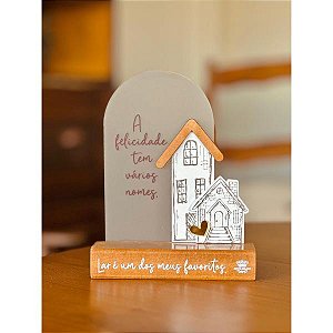 Enfeite de Mesa a Felicidade Tem Vários Nomes...Aurora