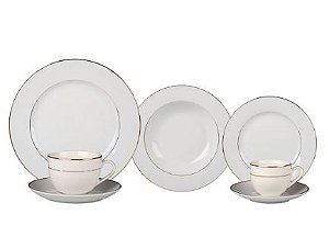 Aparelho de jantar em porcelana 42 peças