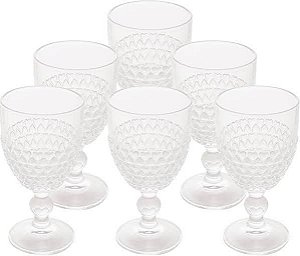 Taça para Água 330ml Lyor 6 Unidades