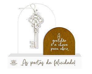 Plaquinha Gratidão Zenir Disarz Decorativa