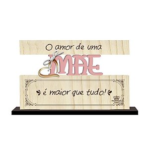 Plaquinha Decorativa Mãe Zenir Disarz