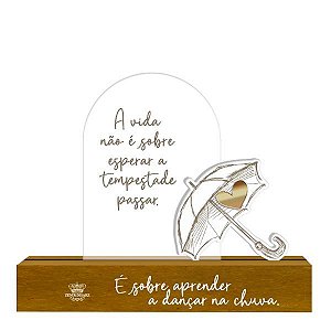 Plaquinha Tempestade Zenir para Decoração