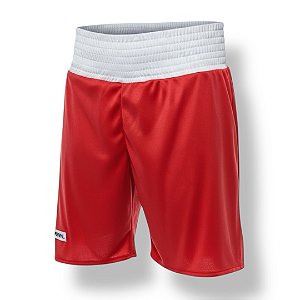Bermuda boxe olímpico masculina vermelha