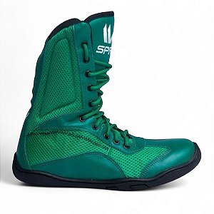 Sapatilha boxe verde - linha Footwork