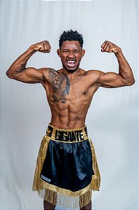 Calção de boxe profissional gladiador personalizado - 1 nome