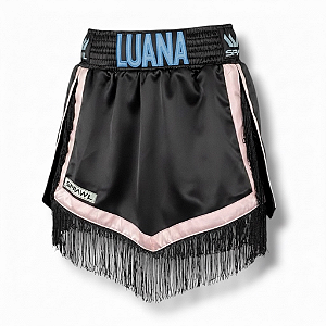 Calção de boxe profissional gladiador personalizado - 1 nome