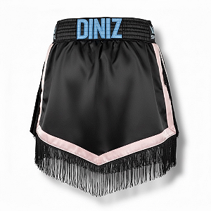 Calção de boxe profissional gladiador personalizado - 2 nomes