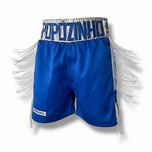 Calção de Boxe Personalizado com Franjas - 2 nomes