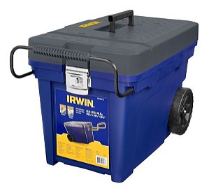 Caixa de Ferramentas Contractor 25kg com Rodas Irwin Azul