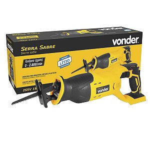 Serra Sabre 18v Issv1822 Sem Bateria e Carregador Vonder
