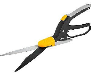Tesoura Cortar Grama Profissional Jardineiro Prática Vonder