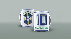 Caneca camisa Seleção