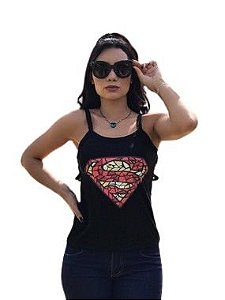 REGATA SUPERMAN PRETO