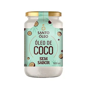 Oleo de Coco Sem Sabor 500ml Santo Óleo