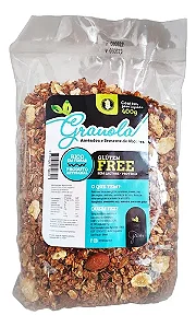 Granola Sem Gluten Amêndoa e Semente de Abóbora 400gr Terra dos Grãos
