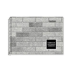 CADERNO DE CARTOGRAFIA E DESENHO MILIMÉTRICA - 60 FOLHAS