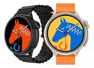 Smart Watch Redondo Ultra Series 8 Tela Grande Whatsapp 2023