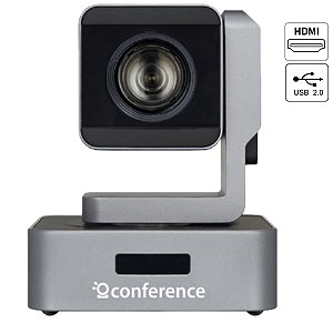 Câmera Mini PTZ 20X HDMI | USB 2.0 + Suporte de parede + Cabo para controle virtual no OBS 28