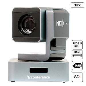 Câmera Mini PTZ 10X PRO HDMI | 3G-SDI | USB 3.0 | REDE IP – Conference