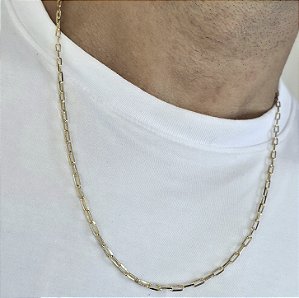 CORRENTE CARTIER FINA 3MM - 60CM