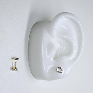 BRINCO DOURADO PONTO DE LUZ MEDIO - COM TARRACHA BABY