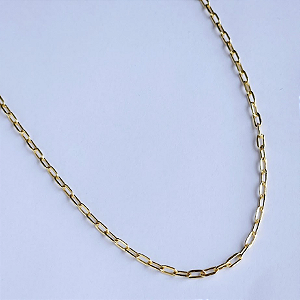 CORRENTE DOURADA CARTIER  60CM