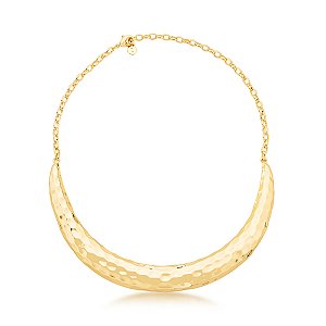 CHOKER MODELO ARO DOURADO ORGANICO