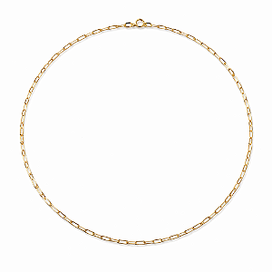 CORRENTE DOURADA MODELO CARTIER 45CM