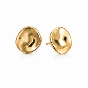 BRINCO DOURADO CHAPINHA REDONDA ORGANICO