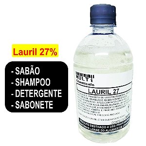Lauril 27% - Multichemicals - 500G - espumante