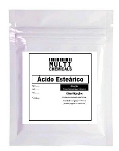 Ácido esteárico - 1Kg - 100% Vegetal