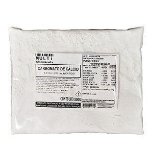 Carbonato de cálcio - 500G